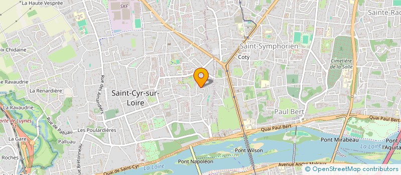 localisation de l'entreprise MADAME PAULINE GONZALES  SAINT-CYR-SUR-LOIRE