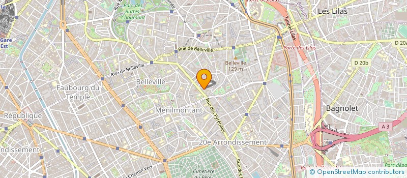 localisation de l'entreprise MADAME PAULINE GOSSEREZ  PARIS