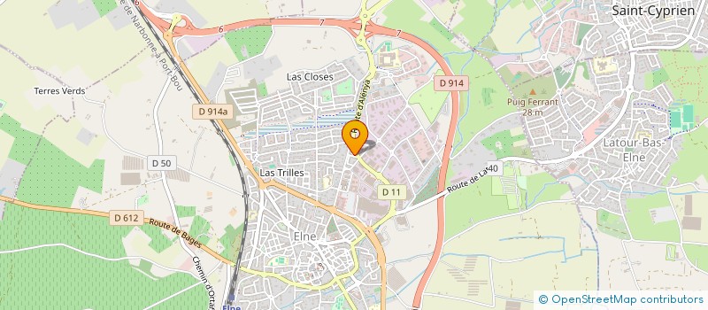 localisation de l'entreprise MADAME PAULINE GOULLET  THEZA