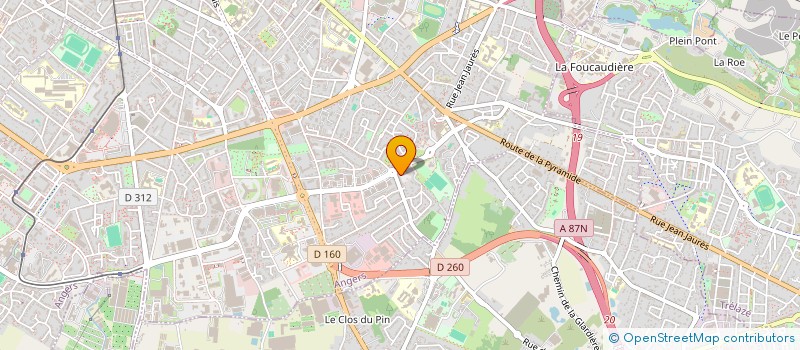 localisation de l'entreprise MADAME PAULINE GOUPIL à ANGERS