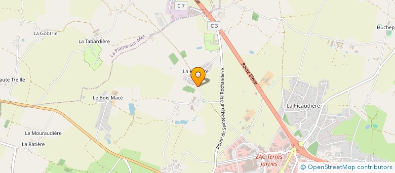 localisation de l'entreprise MADAME PAULINE GOURAUD  PORNIC