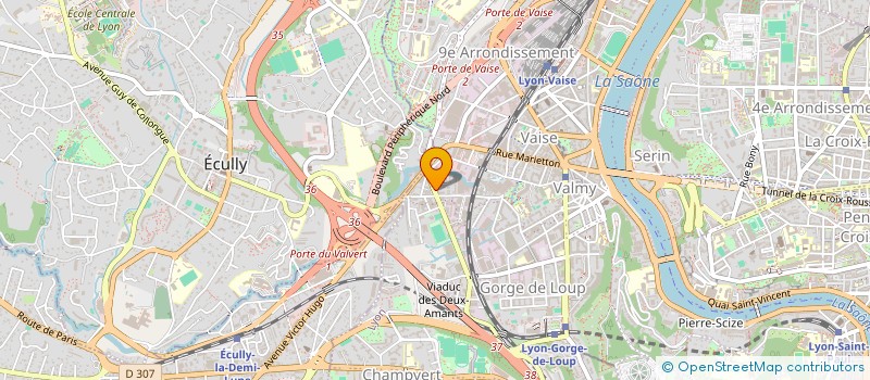 localisation de l'entreprise MADAME PAULINE GRAILLAT  LYON