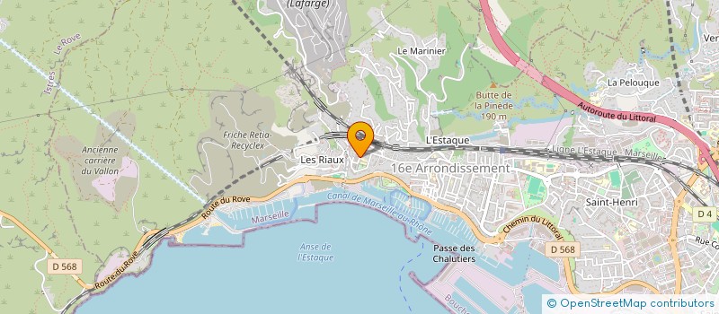localisation de l'entreprise MADAME PAULINE GRANAT à MARSEILLE