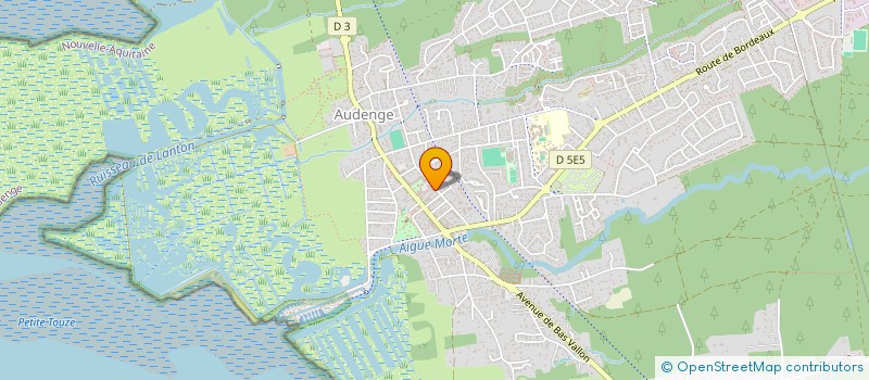 localisation de l'entreprise MADAME PAULINE GRANDCAMP  AUDENGE