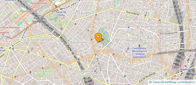 localisation de l'entreprise MADAME PAULINE GRANGER  PARIS