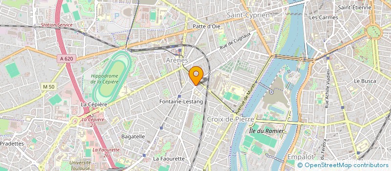 localisation de l'entreprise MADAME PAULINE GRARD à TOULOUSE