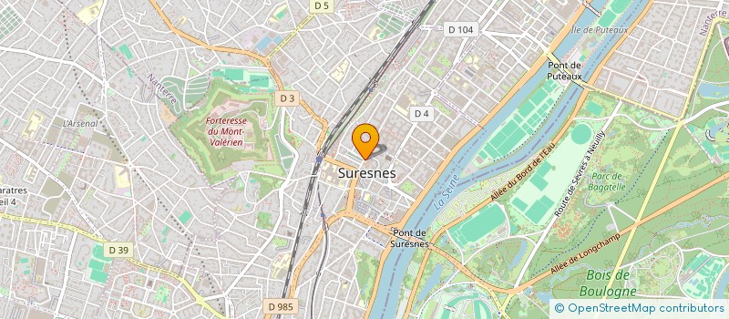 localisation de l'entreprise MADAME PAULINE GRIMA à SURESNES