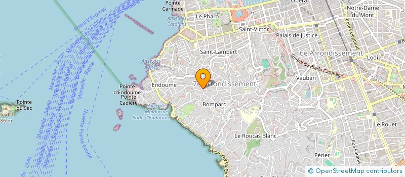 localisation de l'entreprise MADAME PAULINE GRYCZA à MARSEILLE