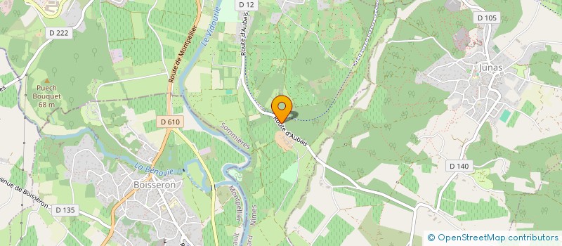 localisation de l'entreprise MADAME PAULINE GUERIN  SOMMIERES