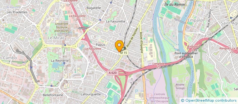 localisation de l'entreprise MADAME PAULINE GUERMONPREZ à TOULOUSE