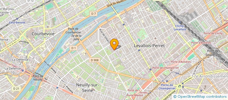 localisation de l'entreprise MADAME PAULINE GUERPILLON-DOZOL à NEUILLY-SUR-SEINE