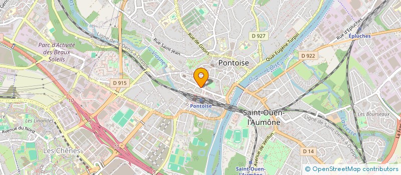 localisation de l'entreprise MADAME PAULINE GUERREIRO à PONTOISE