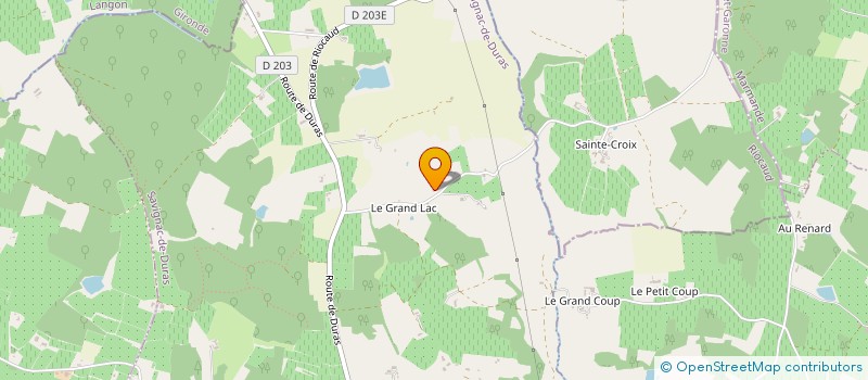 localisation de l'entreprise MADAME PAULINE GUEST  CAUBON-SAINT-SAUVEUR