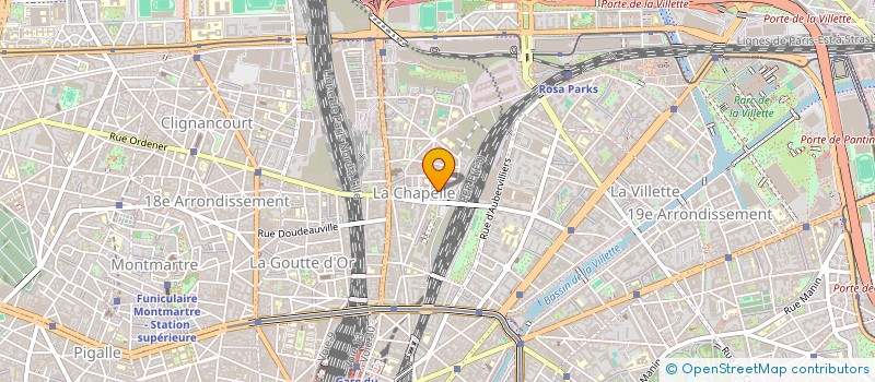 localisation de l'entreprise MADAME PAULINE GUGLIELMI  PARIS