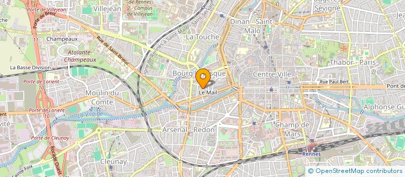 localisation de l'entreprise MADAME PAULINE GUILLOMET  RENNES