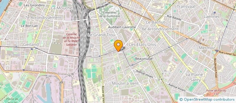 localisation de l'entreprise MADAME PAULINE GUILLOT  ORLIENAS