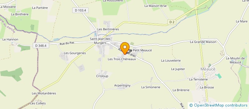 localisation de l'entreprise MADAME PAULINE GUYON à MEAUCE