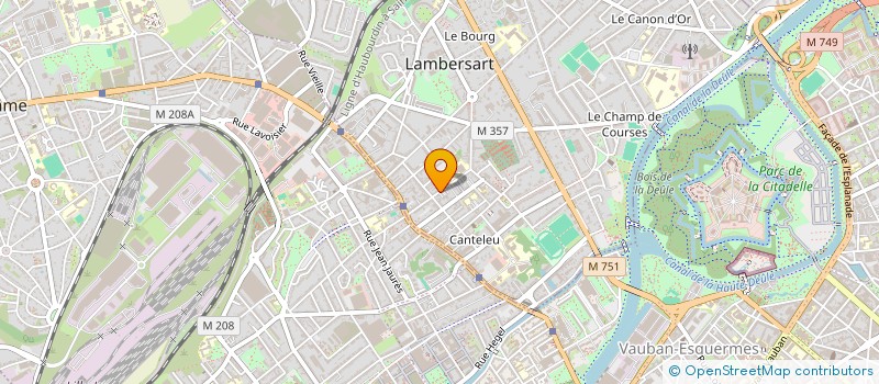 localisation de l'entreprise MADAME PAULINE HAMELIN à LAMBERSART
