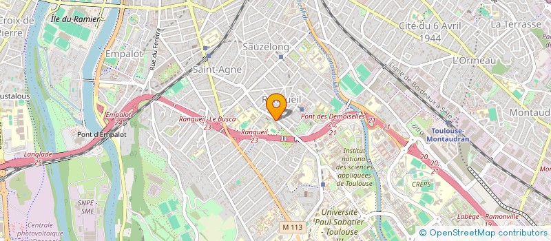 localisation de l'entreprise MADAME PAULINE HARDY à TOULOUSE