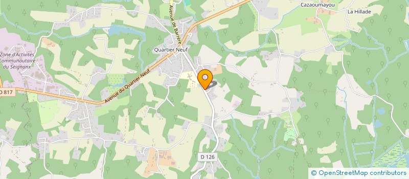 localisation de l'entreprise MADAME PAULINE HARGOUS  SAINT-MARTIN-DE-HINX