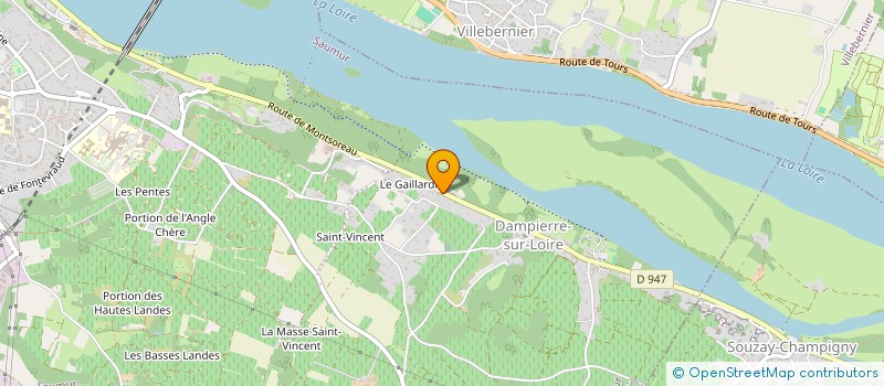 localisation de l'entreprise MADAME PAULINE HAYE  SAUMUR