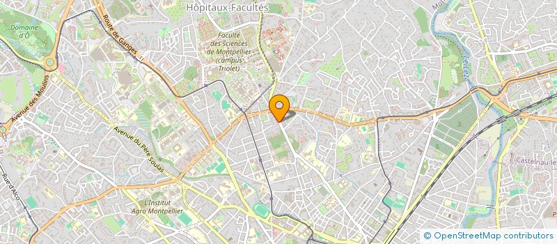 localisation de l'entreprise MADAME PAULINE HENQUEL à MONTPELLIER