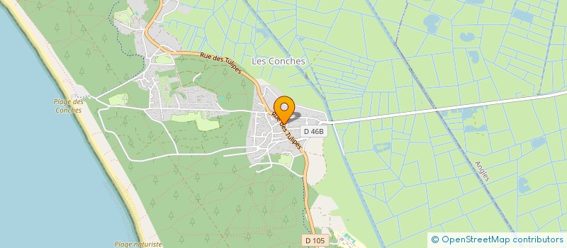localisation de l'entreprise MADAME PAULINE HERBRET à LONGEVILLE-SUR-MER