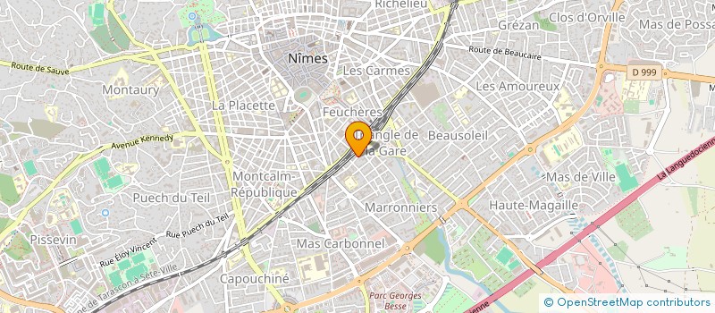 localisation de l'entreprise MADAME PAULINE HERBULOT à NIMES
