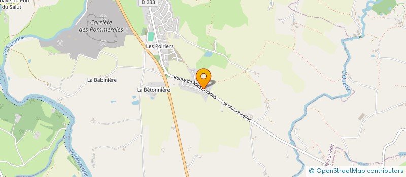 localisation de l'entreprise MADAME PAULINE HERMENIER  ENTRAMMES