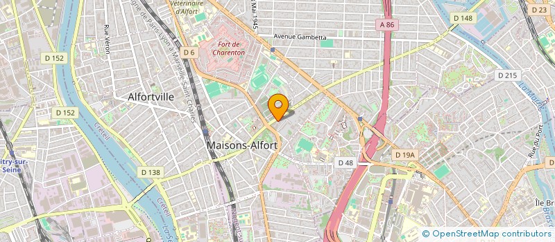 localisation de l'entreprise MADAME PAULINE HILLIER à MAISONS-ALFORT