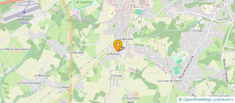 localisation de l'entreprise MADAME PAULINE HOFFET  TRELIVAN