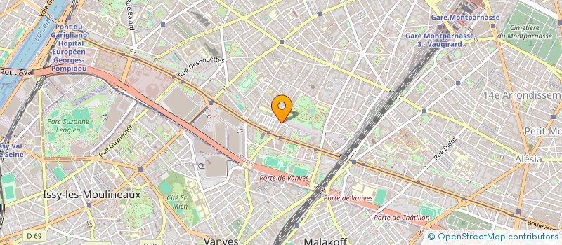 localisation de l'entreprise MADAME PAULINE HOHOADJI YELLOU  PARIS