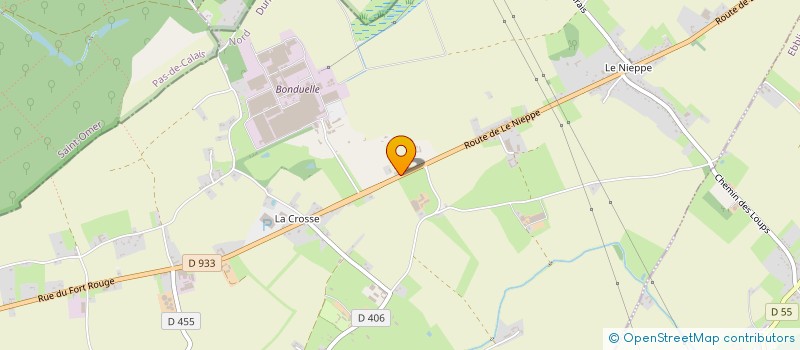 localisation de l'entreprise MADAME PAULINE HOLLANDER  RENESCURE