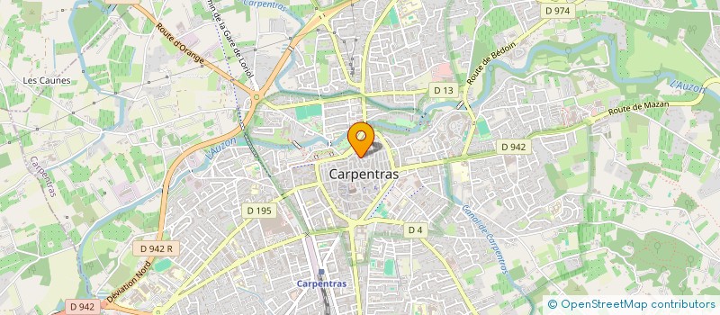 localisation de l'entreprise MADAME PAULINE HORN  CARPENTRAS