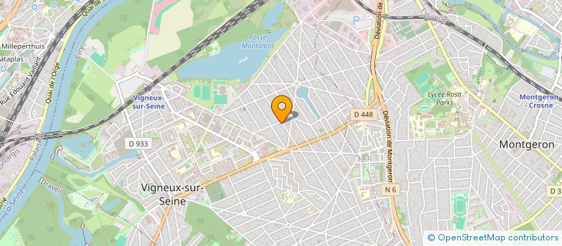 localisation de l'entreprise MADAME PAULINE HORNOY à VIGNEUX-SUR-SEINE