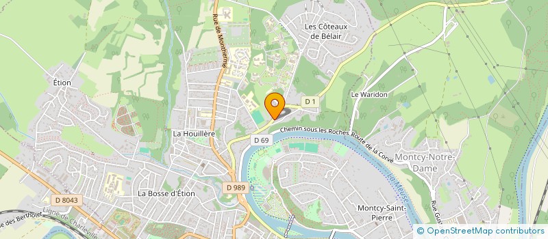 localisation de l'entreprise MADAME PAULINE HUBERT à CHARLEVILLE-MEZIERES