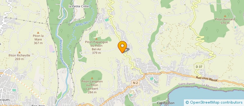 localisation de l'entreprise MADAME PAULINE HUET  SAINT-JOSEPH