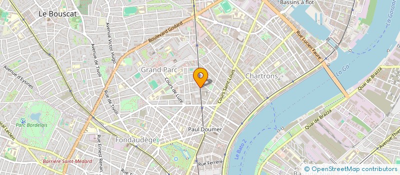 localisation de l'entreprise MADAME PAULINE ISABELLE LUTROT  BORDEAUX