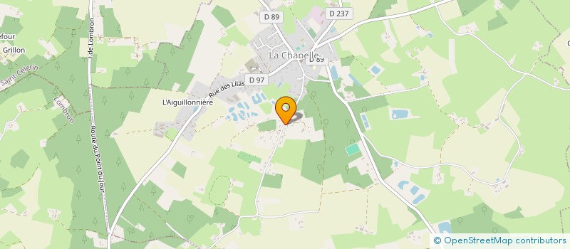 localisation de l'entreprise MADAME PAULINE JAILLON  LA CHAPELLE-SAINT-REMY