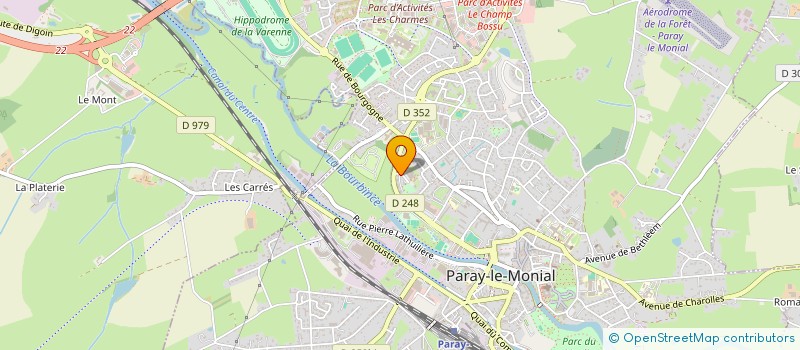 localisation de l'entreprise MADAME PAULINE JANDEAU à PARAY-LE-MONIAL