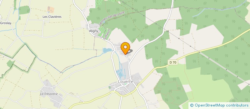 localisation de l'entreprise MADAME PAULINE JANUSZ  TUFFALUN