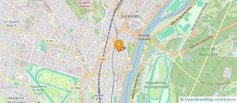 localisation de l'entreprise MADAME PAULINE JANVROT à SURESNES