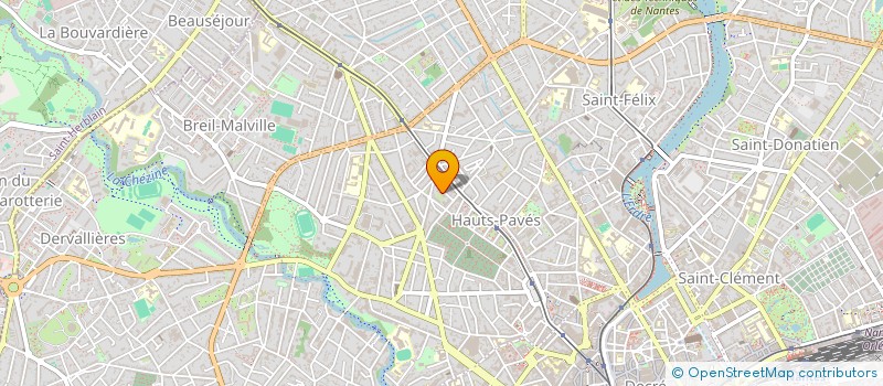 localisation de l'entreprise MADAME PAULINE JASPAR à NANTES
