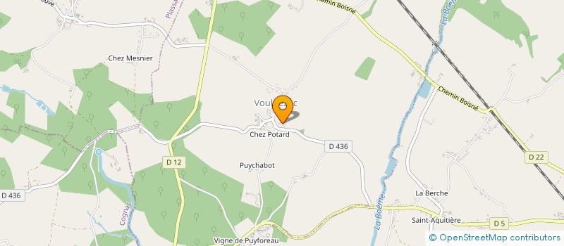 localisation de l'entreprise MADAME PAULINE JOSSELIN à VOULGEZAC