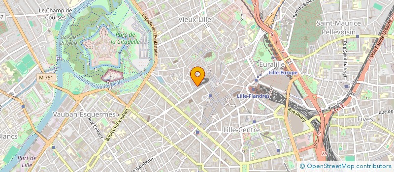 localisation de l'entreprise MADAME PAULINE JOUAS  LILLE