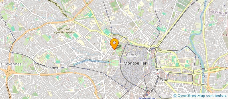 localisation de l'entreprise MADAME PAULINE JOUFFRET à MONTPELLIER