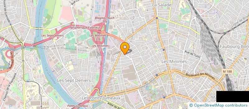 localisation de l'entreprise MADAME PAULINE JUNG à TOULOUSE