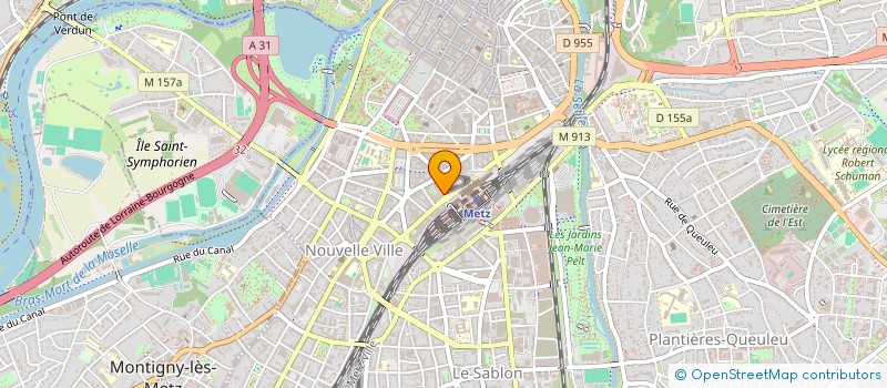 localisation de l'entreprise MADAME PAULINE KASPRZAK  METZ