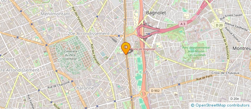 localisation de l'entreprise MADAME PAULINE KEO  PARIS