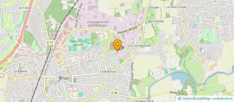 localisation de l'entreprise MADAME PAULINE KERNACKER  BOZOULS